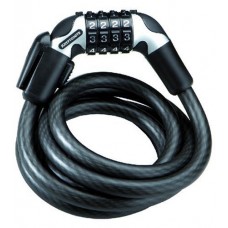 Kryptonite Kryptoflex 1218 Combo Cable Bicycle Lock (1/2-Inch x 6-Foot) - B001ASR7L6